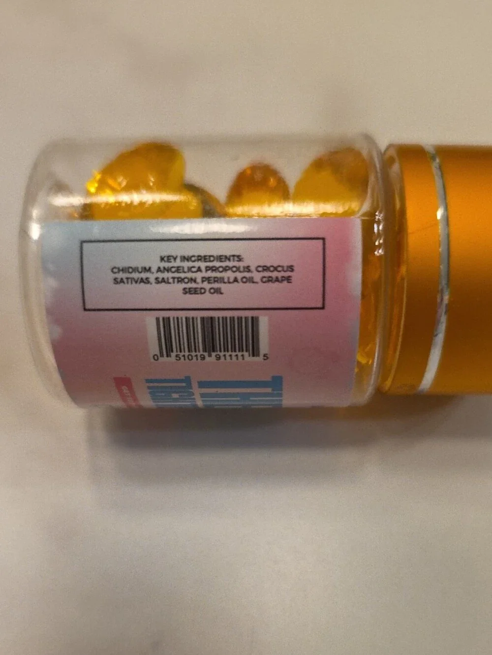 MI & MY The Big O Tightening Pops - Pink & Gold Jar (D)